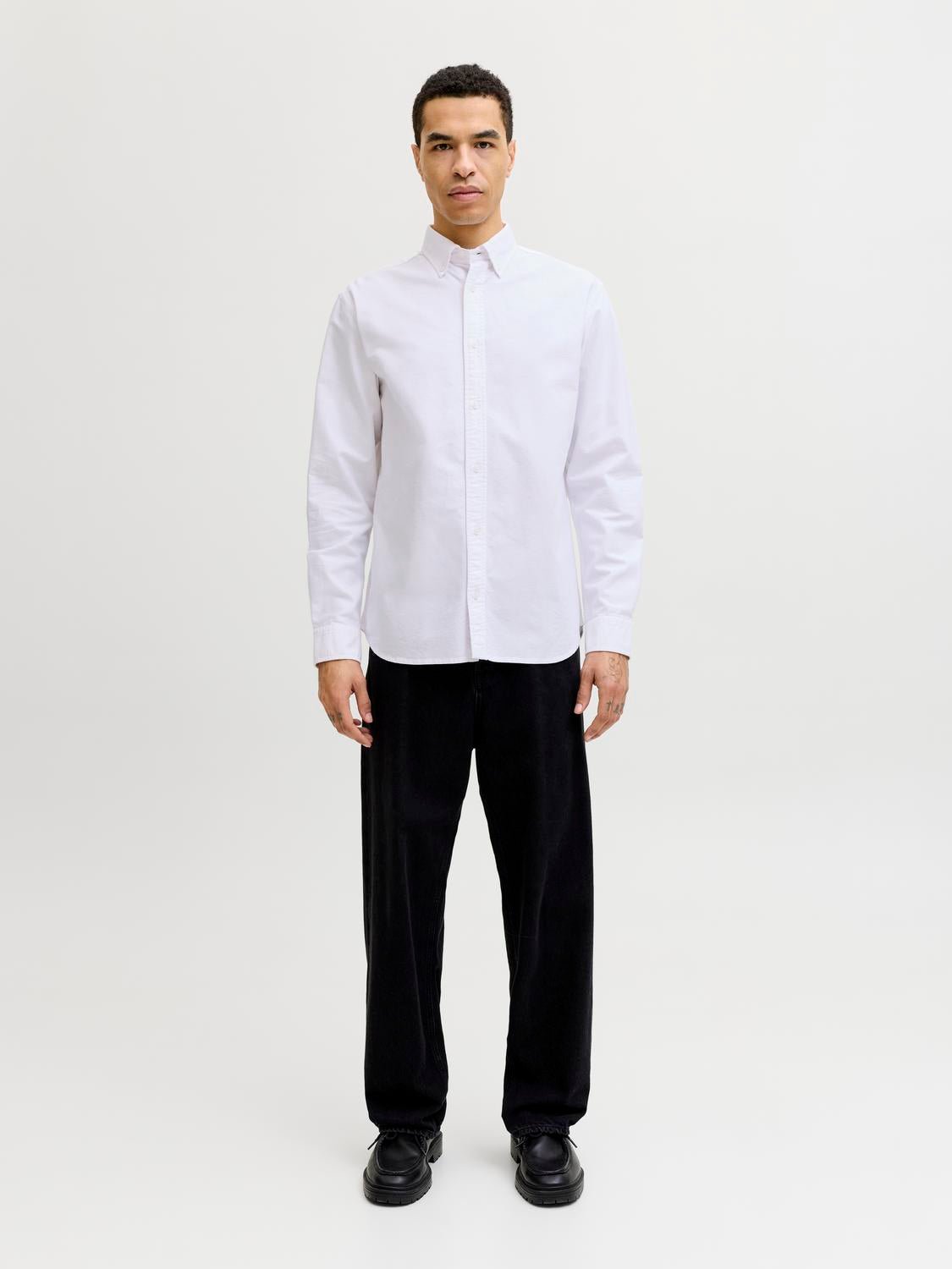 JJEHARVEY Shirt - White - VERO MODA & VILA Bergvik